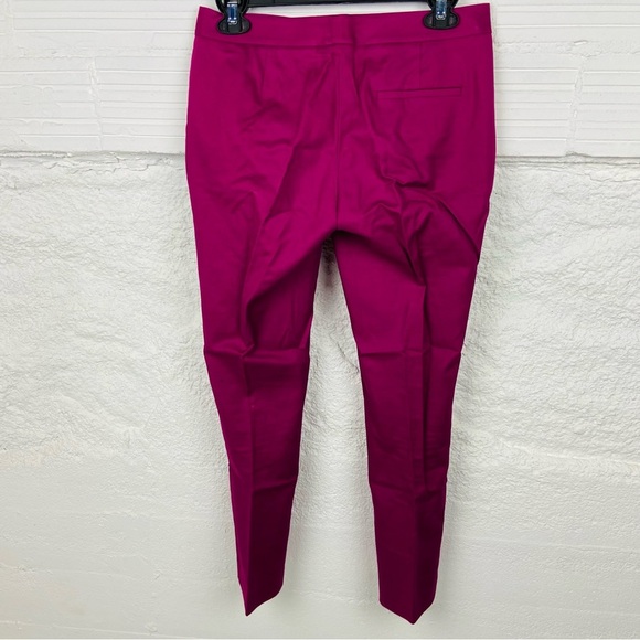 VINCE CAMUTO purple / pink cotton stretch straight dress pants size 0 - Picture 3 of 10